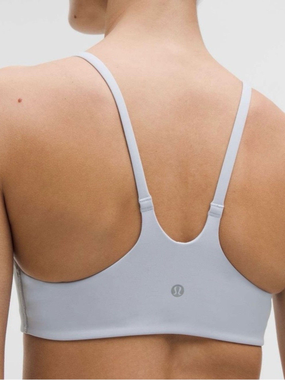 Lululemon Wunder Train Strappy Racer Bra, Stretch Blue, Size 10, A/B Cup NWT - Picture 2 of 10